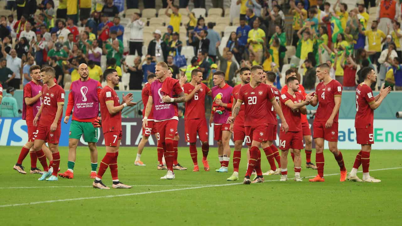 Poraz fudbalera Srbije od Brazila na startu SP u Kataru